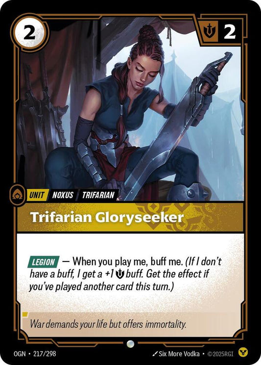 Trifarian Gloryseeker Foil
