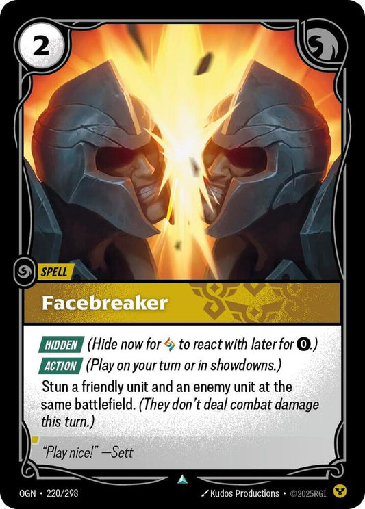Facebreaker Foil