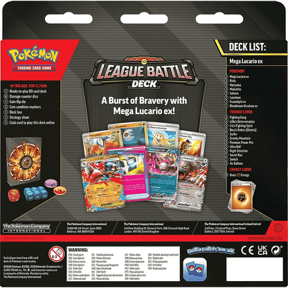 Pokemon TCG: Mega Lucario ex League Battle Deck