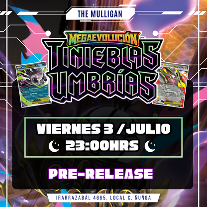 Pokemon TCG: Tinieblas Umbrías - Pre Release (ESP)