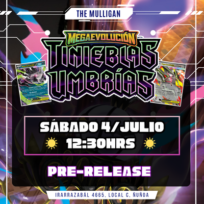 Pokemon TCG: Tinieblas Umbrías - Pre Release (ESP)
