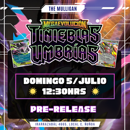 Pokemon TCG: Tinieblas Umbrías - Pre Release (ESP)