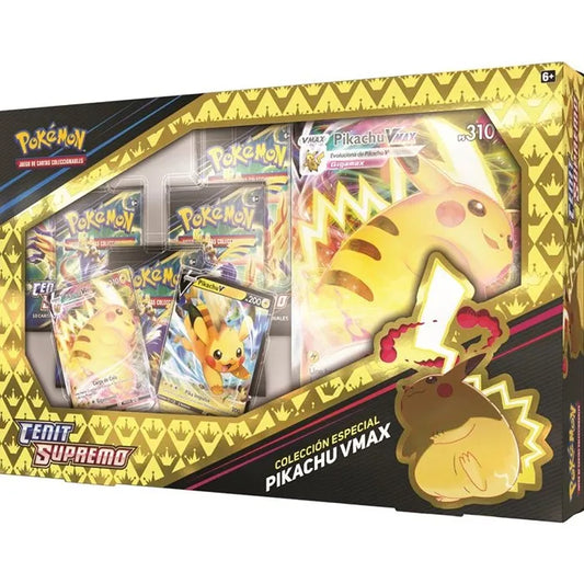 Pokemon TCG: Crown Zenith Pikachu Special Collection Vmax - Español