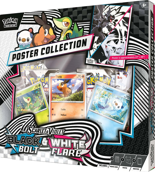 [PREVENTA] Pokemon TCG: Black Bolt & White Flare - Unova Poster Collection