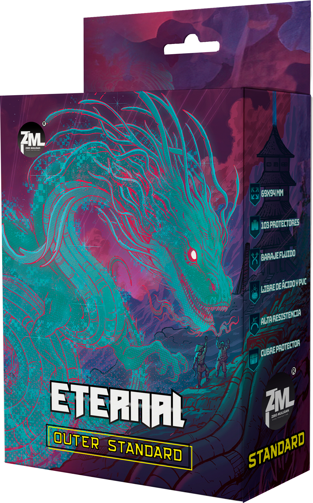 Zero Mulligan Sleeves: Standard (100) - Cubre Protector - Eternal