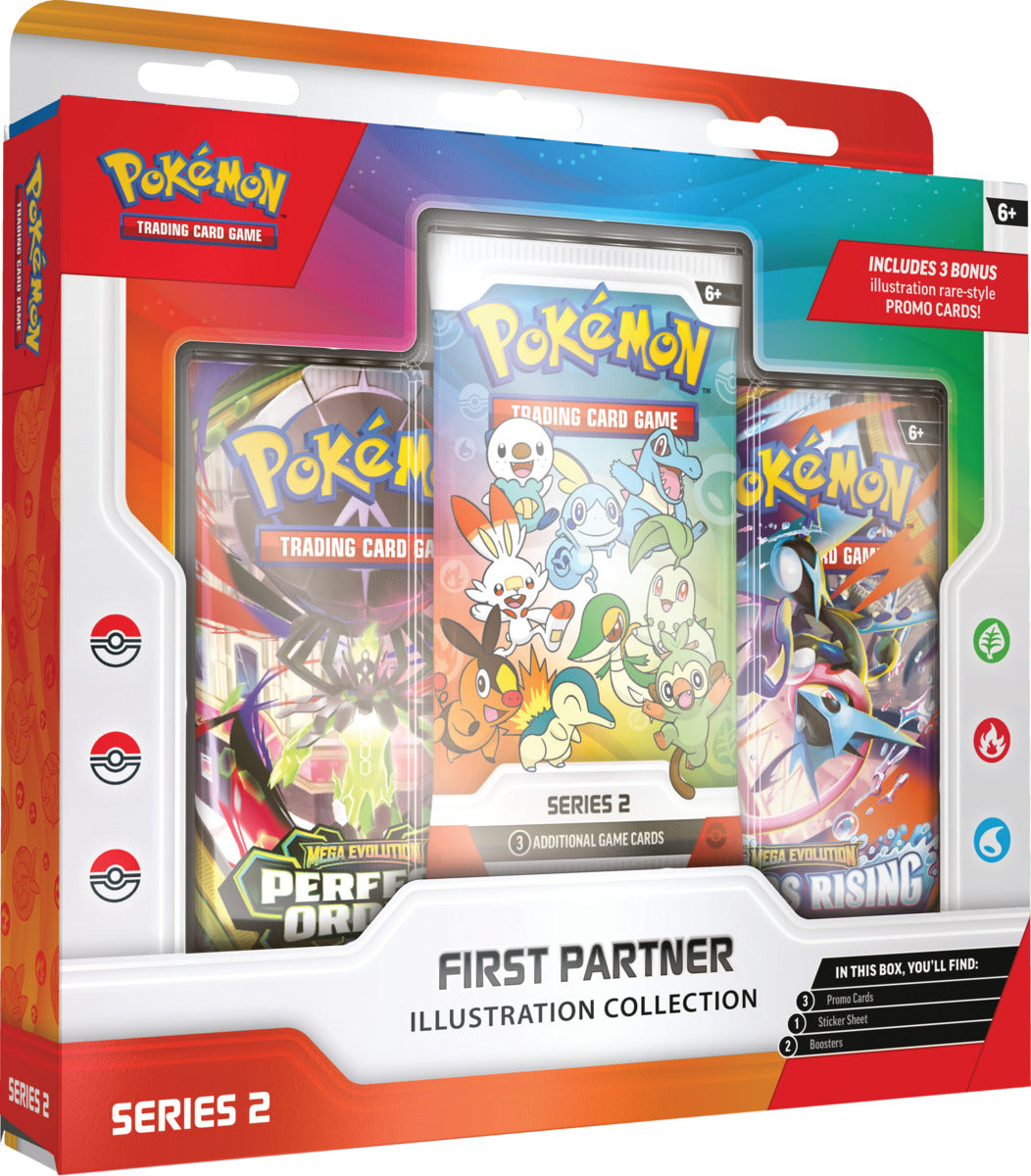 [PREVENTA] Pokemon TCG: First Partner Illustration Collection (Q2 2026) English