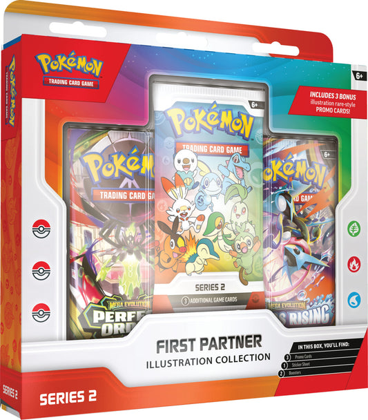 [PREVENTA] Pokemon TCG: First Partner Illustration Collection (Q2 2026) English