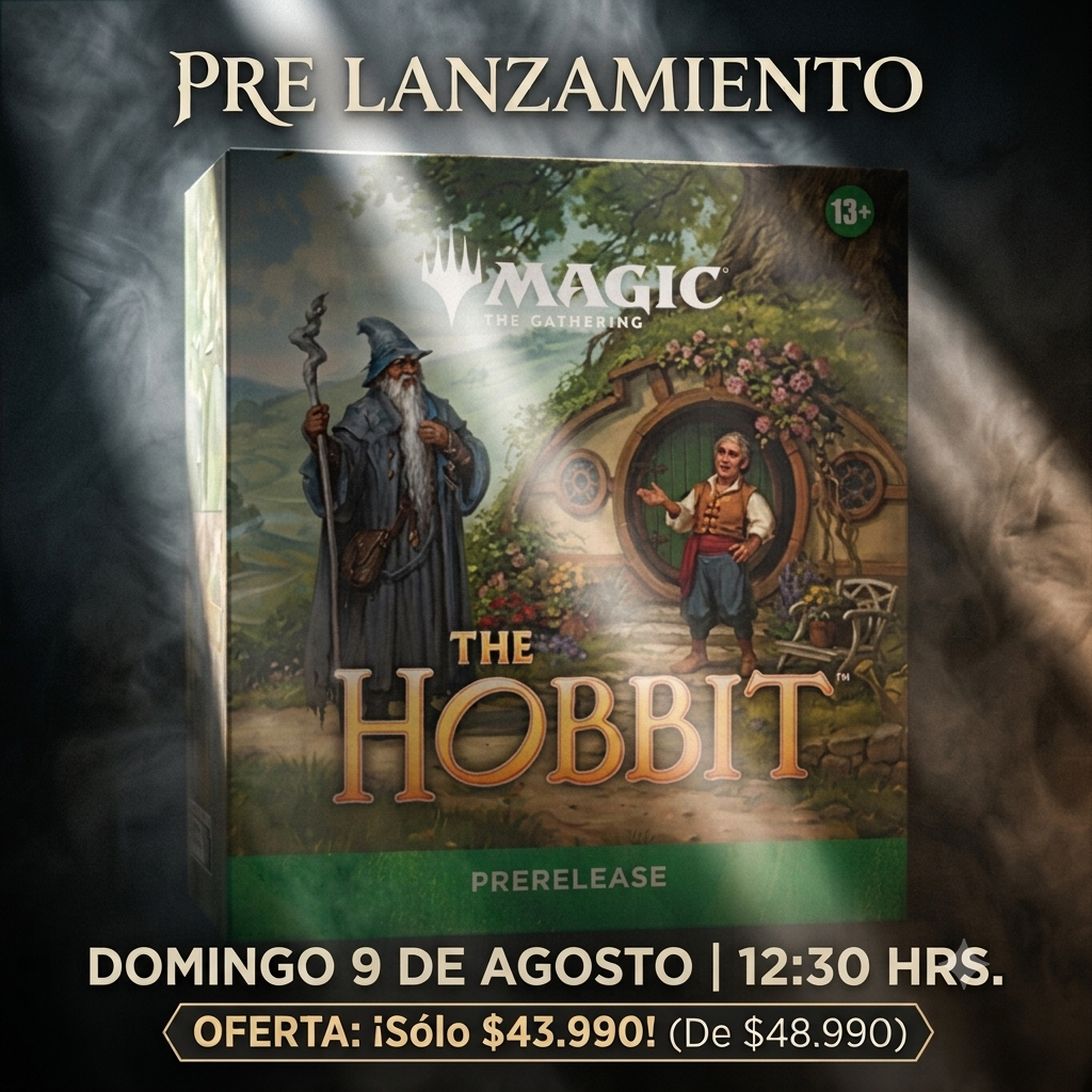 MTG: Hobbit - Prerelease | Domingo 9 Agosto 12:30 | ESP