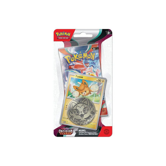 Pokemon TCG: Obsidian Flames Checklane Blister Display - Ingles