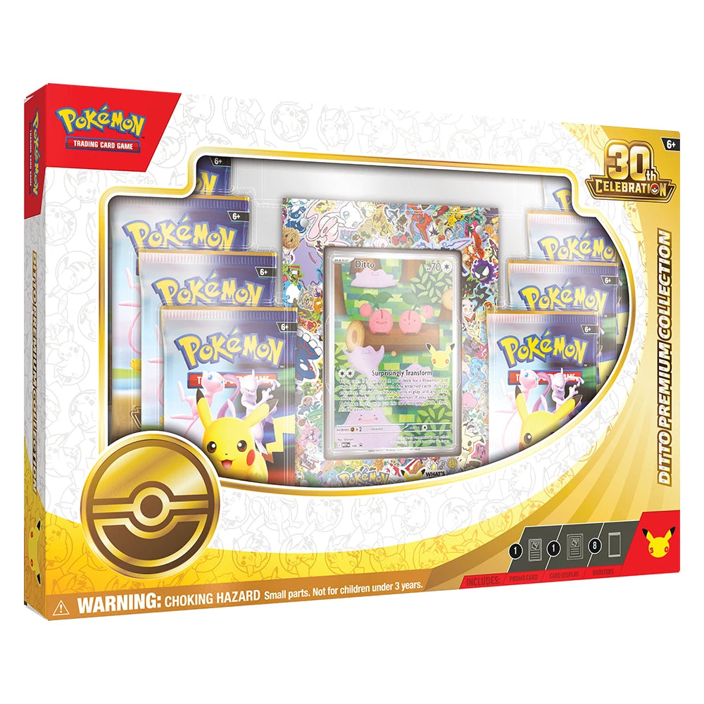 [PREVENTA] Pokemon TCG: 30th Celebration - Ditto Premium Collection Español