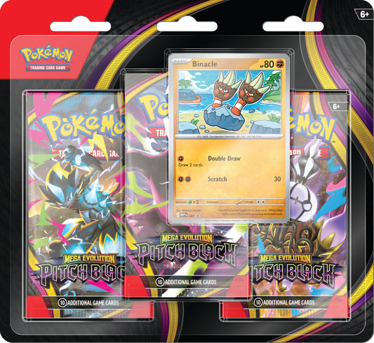 PREVENTA Pokemon TCG: Pitch Black - 3 pack Blister English