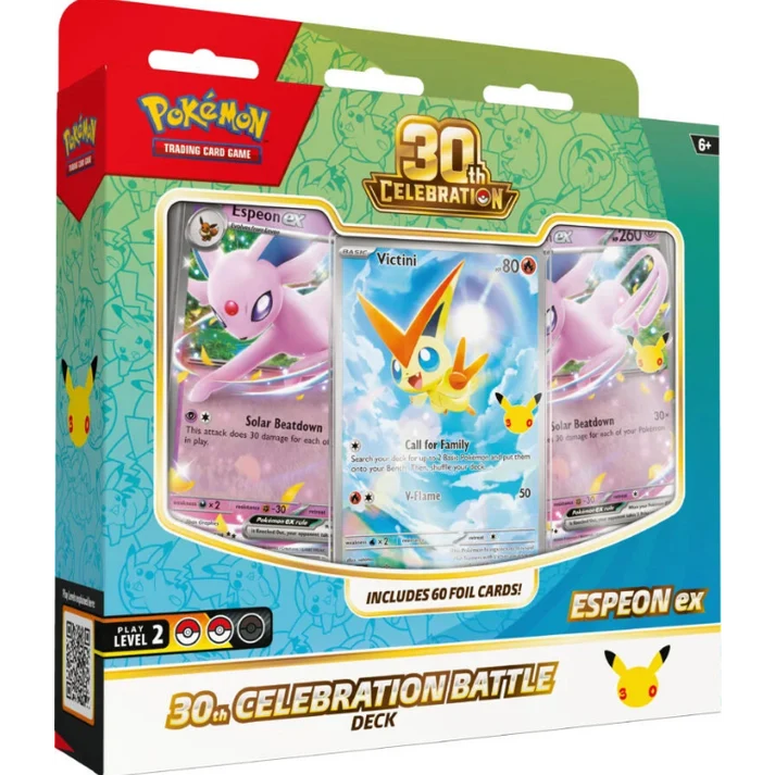[PREVENTA] Pokemon TCG: 30th Celebration - Battle Deck English - Espeon Ex