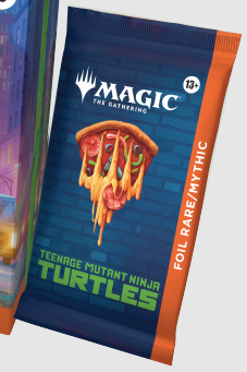 MTG: Teenage Mutant Ninja Turtles - Sobre Pomo "foil rare/mythic" - ESP