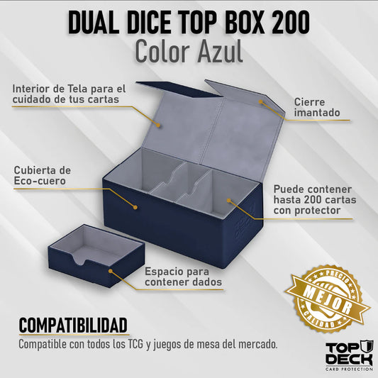 TopDeck: Portamazos Premium | Dual Dice 200