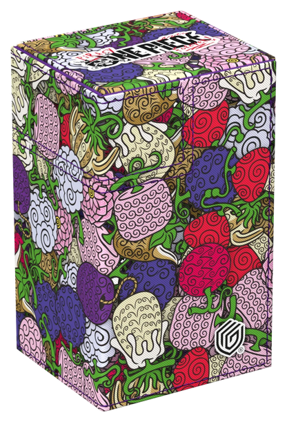 Deck Case: Flip'n'Tray 80+ Xenoskin Netflix- One Piece- Devilfruit Pattern
