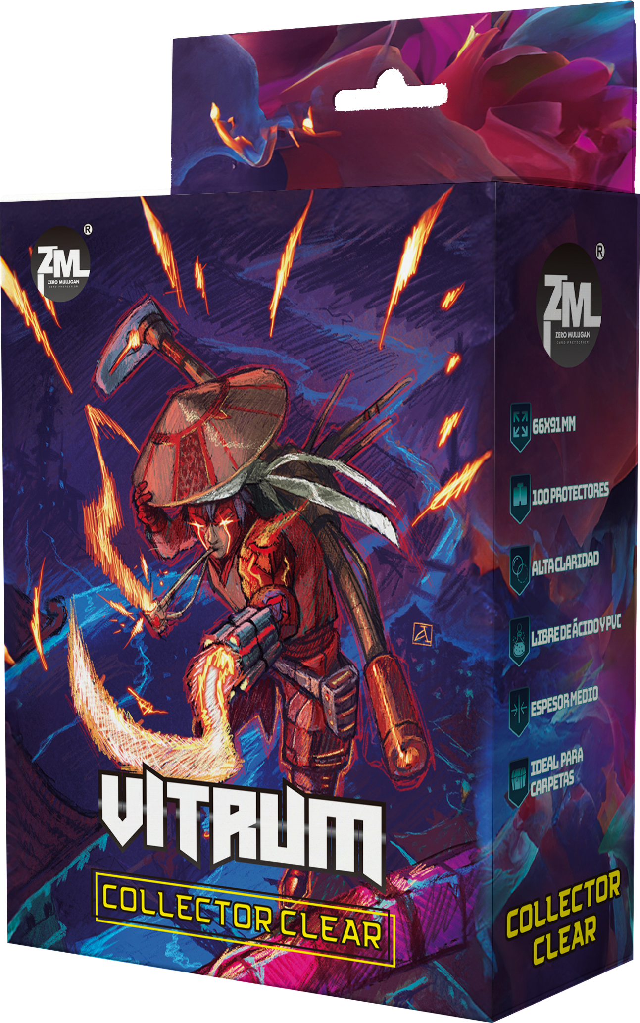 Zero Mulligan Sleeves: Standard (100) - Collector Clear - Vitrum