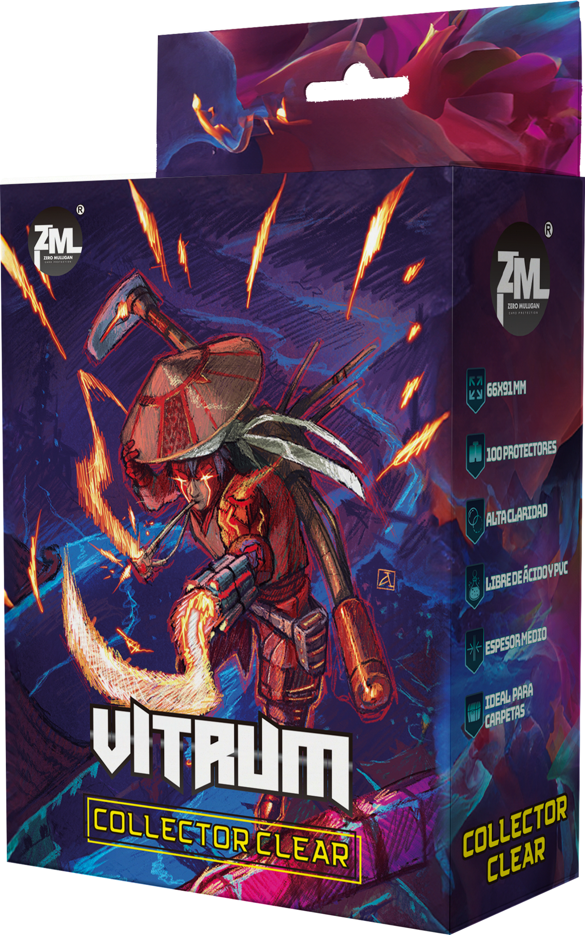Zero Mulligan Sleeves: Standard (100) - Collector Clear - Vitrum