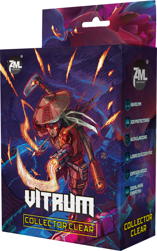 Zero Mulligan Sleeves: Standard (100) - Collector Clear - Vitrum