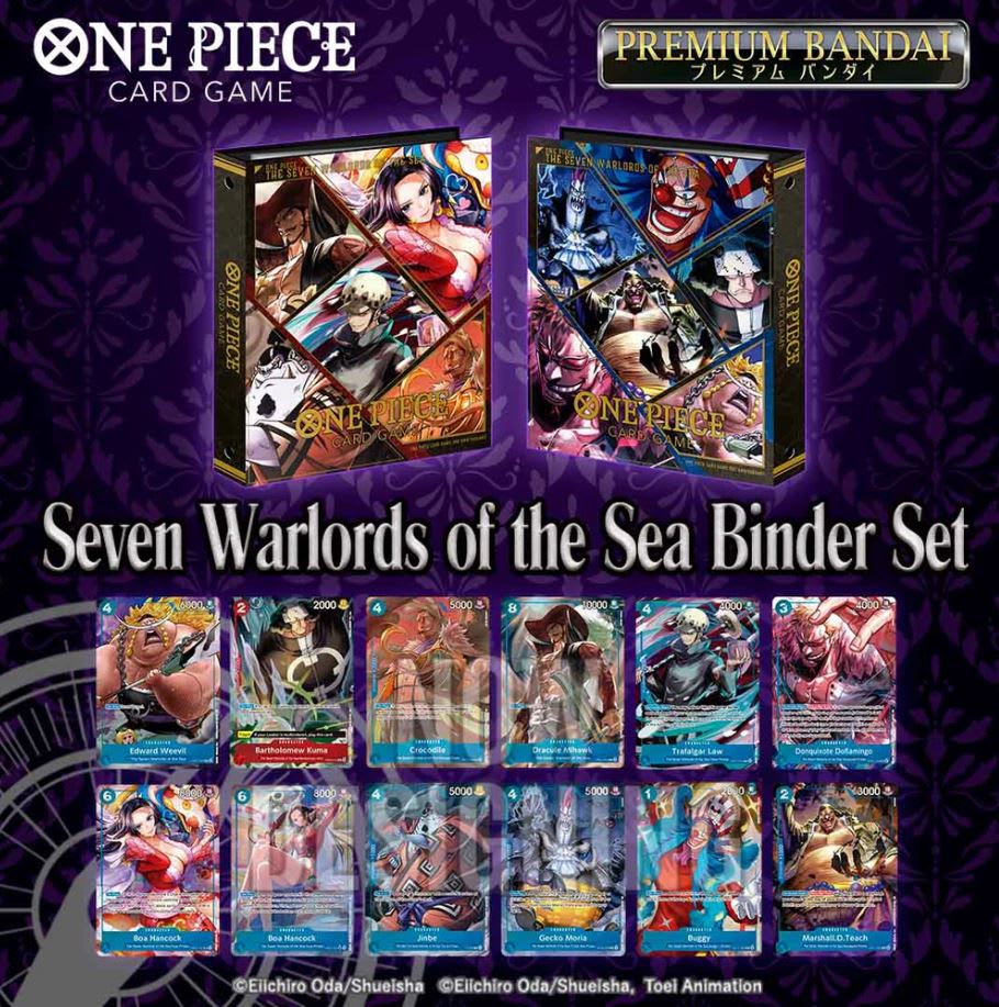 One Piece TCG: Seven Warlords of the Sea Binder Set