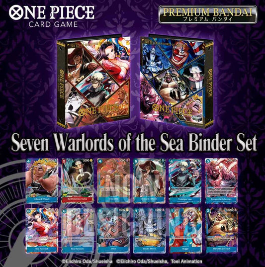 One Piece TCG: Seven Warlords of the Sea Binder Set