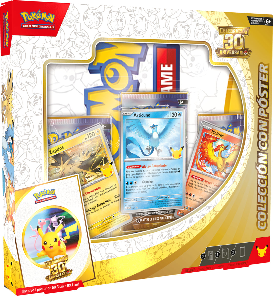 Pokemon TCG: 30th Celebration - Poster Collection English