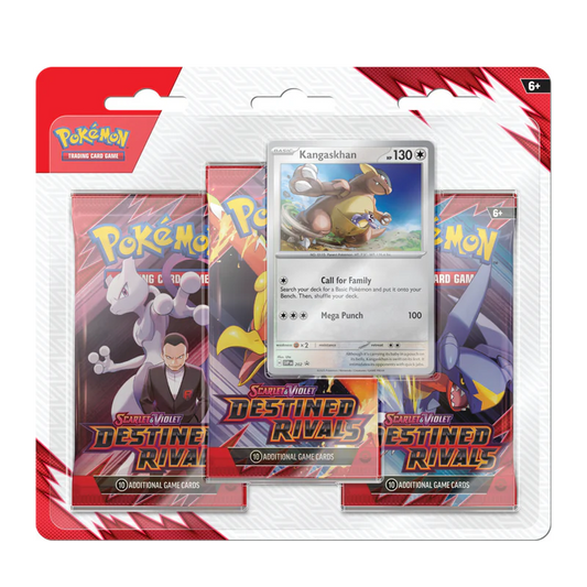 Pokemon TCG: Destined Rivals - 3-Pack Blister