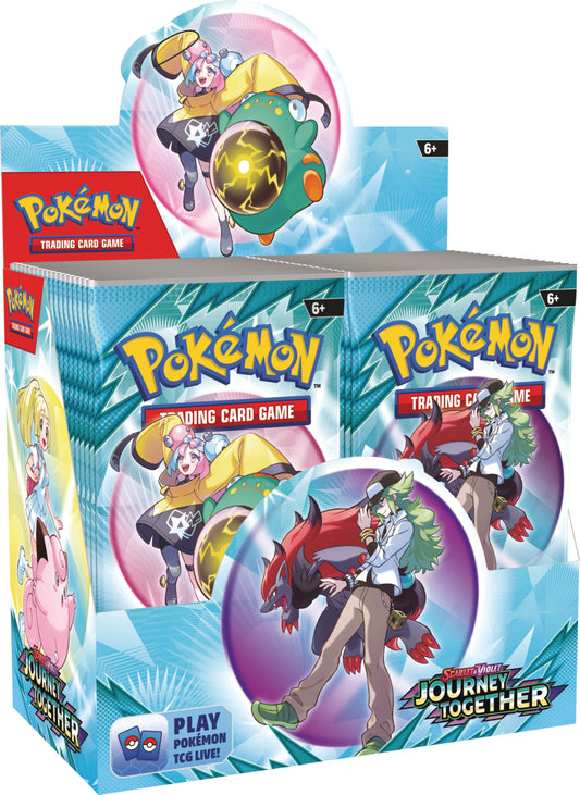 Pokemon TCG: Journey Together - Booster Box - Ingles + Carta promo