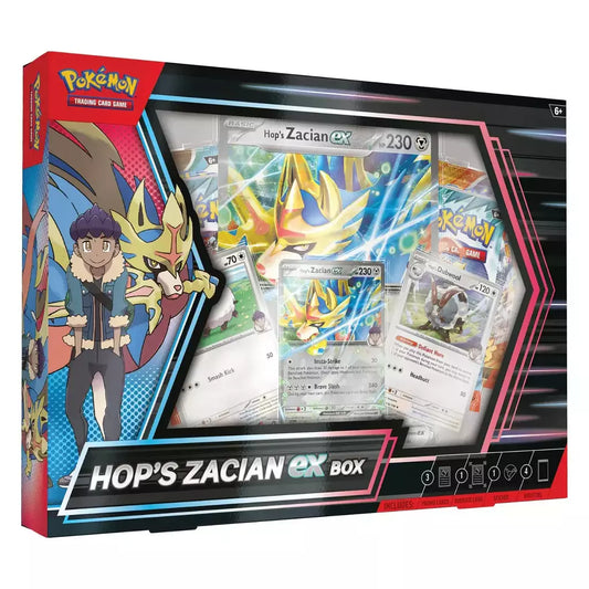 Pokemon TCG: Hop's Zacian ex Box ING