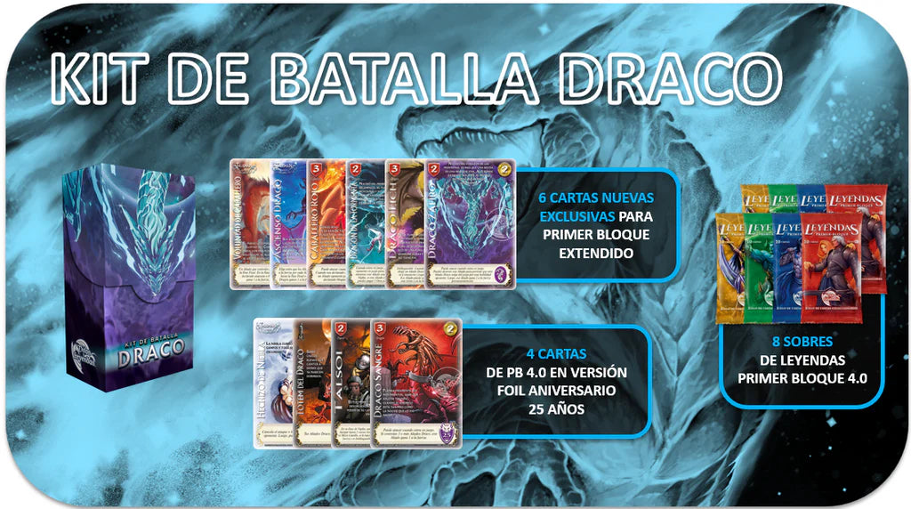 [PREVENTA JUNIO] MyL: Primer Bloque 4.0 - Kit de Batalla | Draco