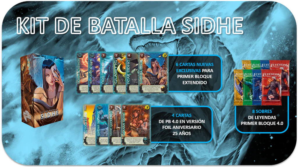 [PREVENTA JUNIO] MyL: Primer Bloque 4.0 - Kit de Batalla | Sidhe