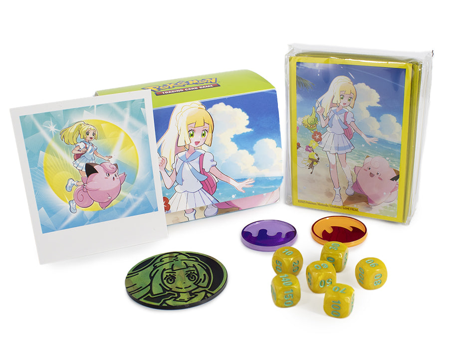 Accesorios: Lillie deckbox & dice