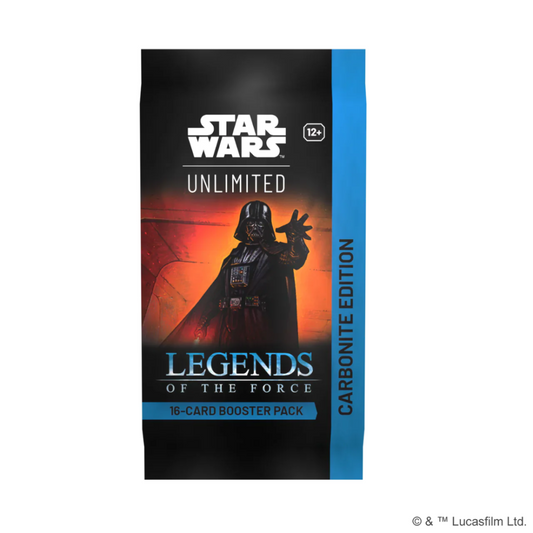STAR WARS UNLIMITED - Legends Of The Force CARBONITE Booster
